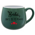BABI, DÍKY, ŽE TĚ MÁM! - zelený keramický hrníček 300 ml