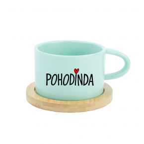 POHODINDA - mint hrníček makronka 200 ml