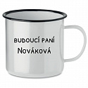 Personalizovaný retro plecháček - budoucí paní 