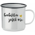 BABIČKA JEŠTĚ VÍC - bílý plecháček 350 ml
