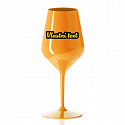Personalizovaná nerozbitná sklenice s vlastním textem s obrysem