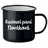 Personalizovaný retro plecháček - budoucí paní 