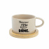 DÁME KAFE? DÁME. - krémový hrníček makronka 200 ml