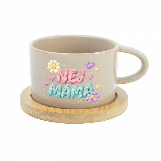 NEJ MÁMA - krémový hrníček makronka 200 ml