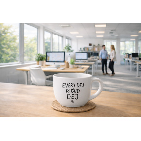 EVERY DEJ IS GUD DEJ - keramický hrnek 400 ml