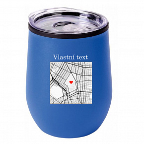 Personalizovaný termohrnek "BOWL" s mapou