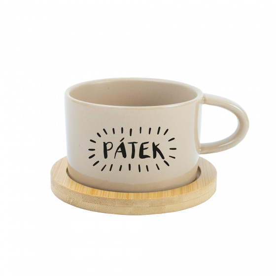 PÁTEK - krémový hrníček makronka 200 ml
