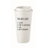 TO DO LIST:  BÝT ÚŽASNÝ - bílý termohrnek 475 ml
