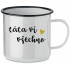 TÁTA VÍ VŠECHNO - bílý plecháček 350 ml