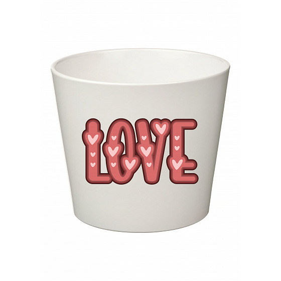 LOVE (VERZE 2) - malý květináč 