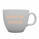 Personalizovaný MEGA XXL keramický hrnek 1 000 ml - budoucí paní 