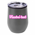 Personalizovaný termohrnek "BOWL" s vlastním textem s obrysem