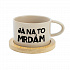 JÁ NA TO MRDÁM - krémový hrníček makronka 200 ml