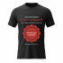 Pánské bavlněné tričko s potiskem - JSEM ZADANÝ - černé