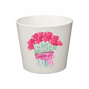 SRDÍČKOVÁ KYTICE - malý květináč 