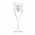 Personalizovaná nerozbitná prosecco sklenice pro paní učitelku/pana učitele (pomůcky)