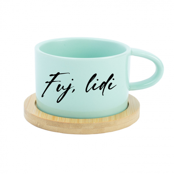 FUJ, LIDI - mint hrníček makronka 200 ml