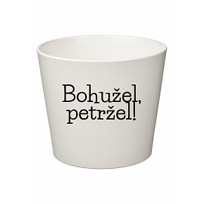 BOHUŽEL, PETRŽEL! - velký květináč 
