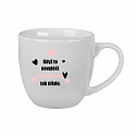 Personalizovaný keramický hrníček 400 ml - když to nezvládne … tak nikdo