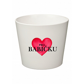 PRO BABIČKU - malý květináč 