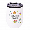Personalizovaný termohrnek "BOWL" pro paní učitelku/pana učitele (pomůcky)