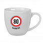 Personalizovaný keramický hrníček 400 ml - narozeninová dopravní značka 