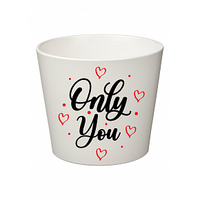 ONLY YOU - velký květináč 